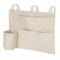 mDesign Fabric Bedside Hanging Storage Organizer Caddy Pocket